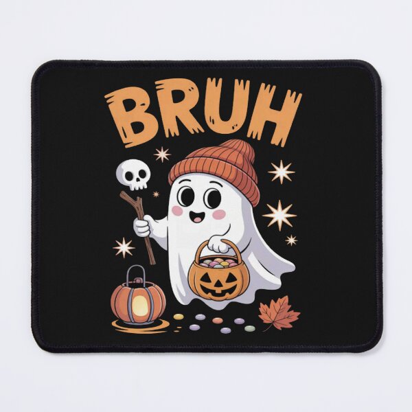 Item preview, Bruh Ghost Halloween Cute Ghost Trick Or Treat Candy designed and sold by CraftyCuttable.