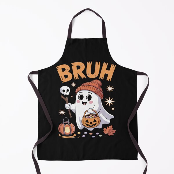 Item preview, Bruh Ghost Halloween Cute Ghost Trick Or Treat Candy designed and sold by CraftyCuttable.
