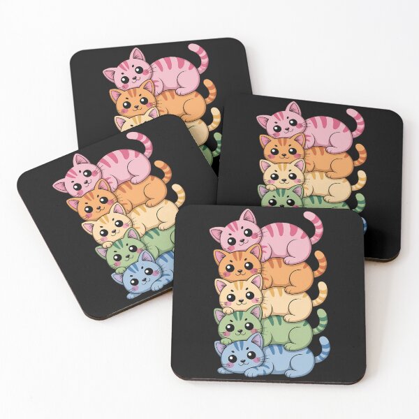 Item preview, Rainbow Gay Pride Cat LGBT Cute Cats LGBTQ Ally Men Women designed and sold by Formatage.