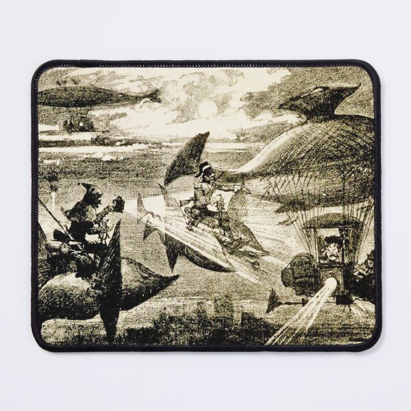 Item preview, Albert Robida Public Security The atmospheric gendarmerie - Albert Robida Sécurité publique La gendarmerie atmosphérique designed and sold by Vintage Designs +.