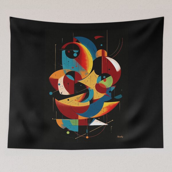 Item preview, Celestial Harmony – Dynamic Geometric Abstract designed and sold by Moisky Art.