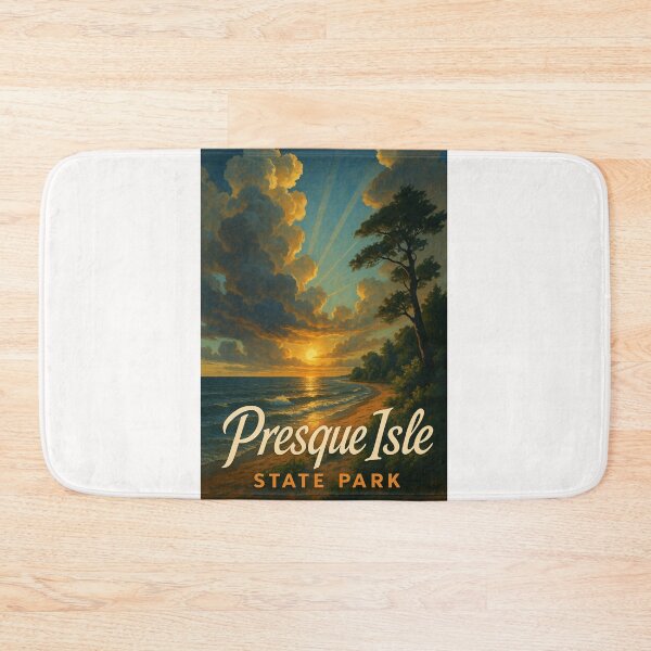Item preview, Presque Isle State Park Sunset Lake Erie Erie County designed and sold by Places On Earth.