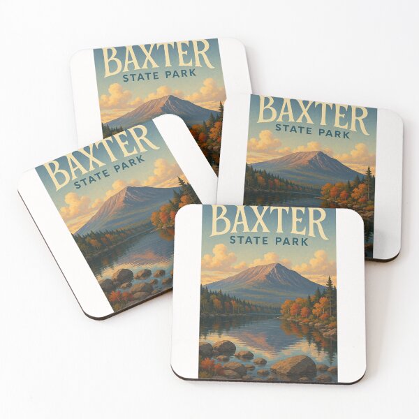 Item preview, Baxter State Park Mount Katahdin Autumn Maine Highlands designed and sold by Places On Earth.