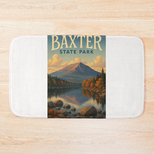Item preview, Baxter State Park Mount Katahdin Autumn Maine Highlands designed and sold by Places On Earth.