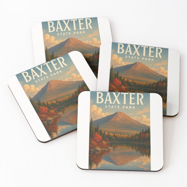 Item preview, Baxter State Park Mount Katahdin Reflection Northern Maine designed and sold by Places On Earth.