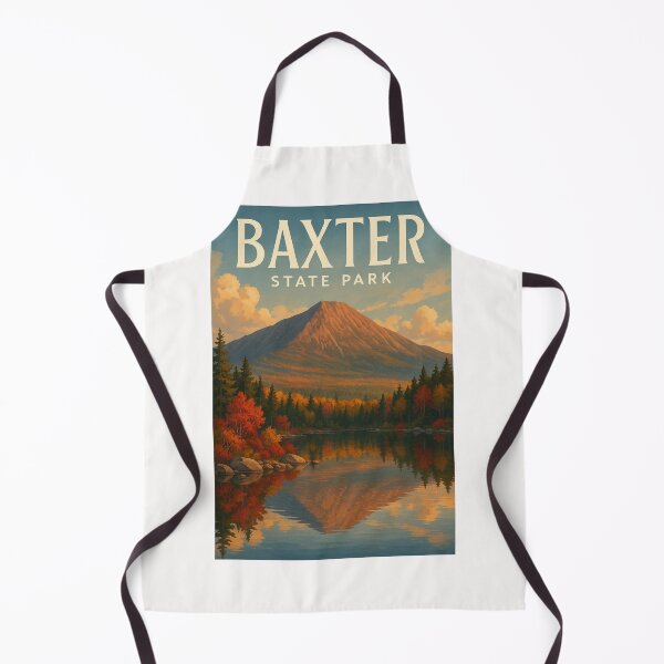 Item preview, Baxter State Park Mount Katahdin Reflection Northern Maine designed and sold by Places On Earth.