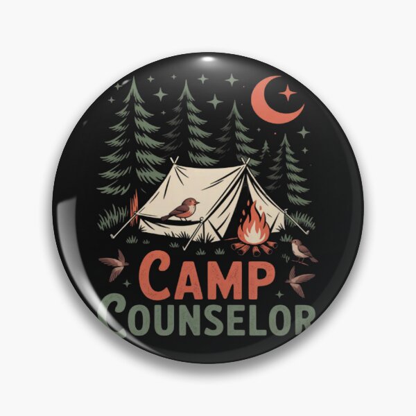 Item preview, Camp Counselor Tent Summer Outdoor designed and sold by CraftyCuttable.