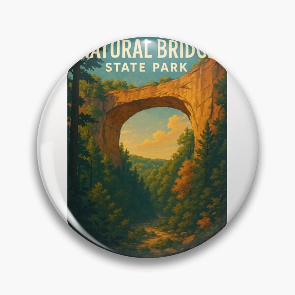 Item preview, Natural Bridge State Park Forest View Red River Gorge designed and sold by Places On Earth.