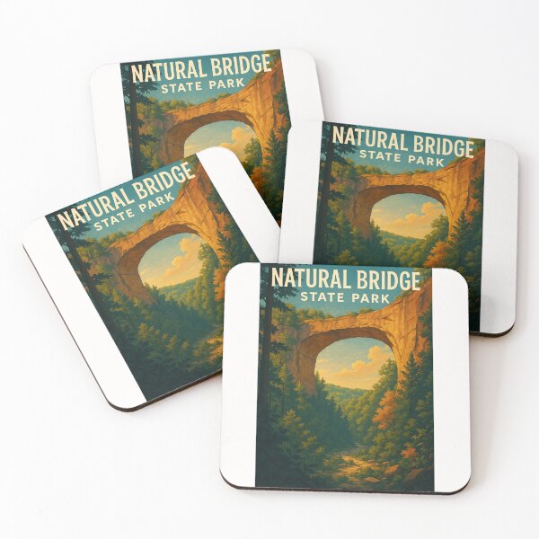 Item preview, Natural Bridge State Park Forest View Red River Gorge designed and sold by Places On Earth.