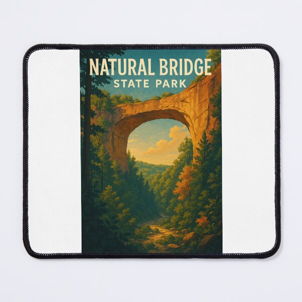 Item preview, Natural Bridge State Park Forest View Red River Gorge designed and sold by Places On Earth.