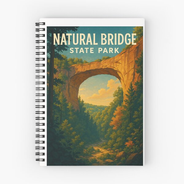 Item preview, Natural Bridge State Park Forest View Red River Gorge designed and sold by Places On Earth.
