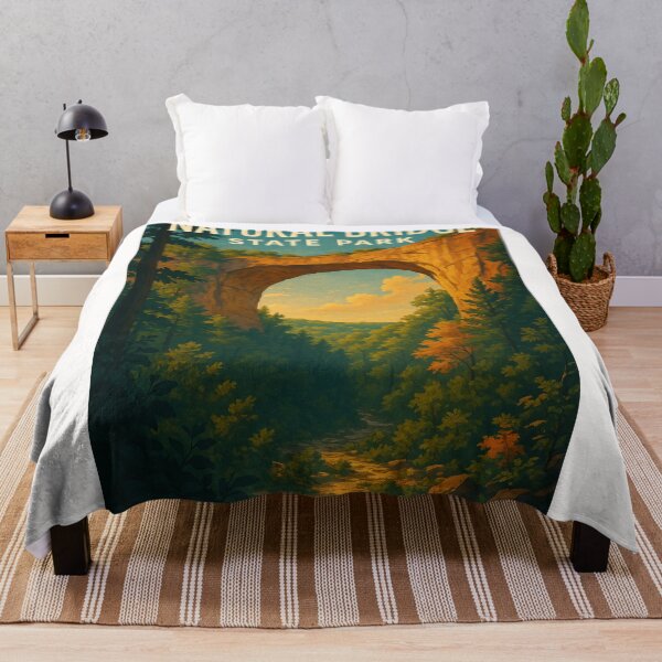 Item preview, Natural Bridge State Park Forest View Red River Gorge designed and sold by Places On Earth.