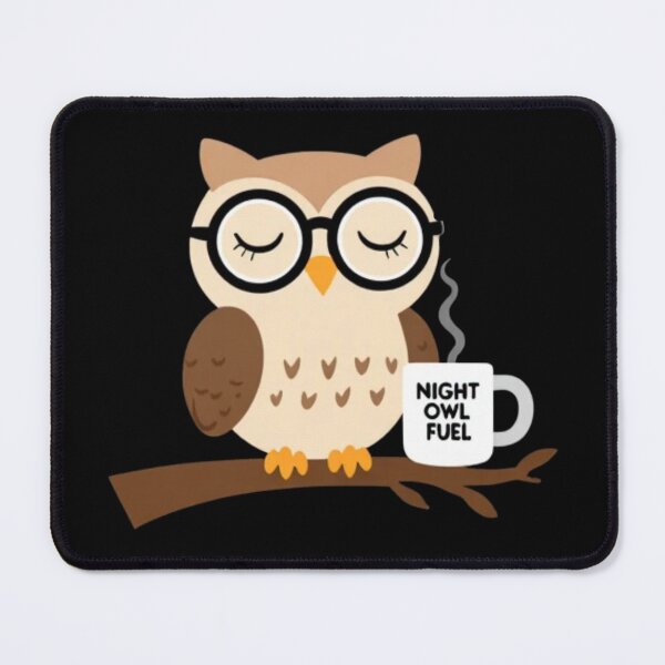 Item preview, Hoo Needs Sleep Anyway? designed and sold by Aetheriswork.