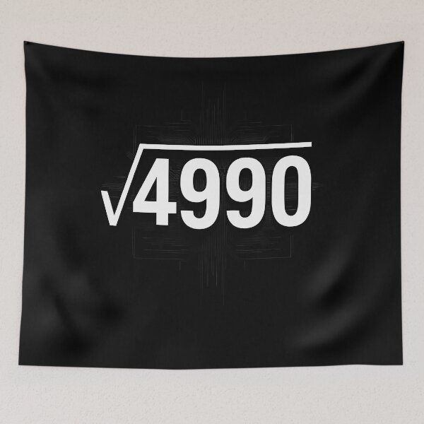 Item preview, 70th Birthday Square Teacher Root of 4900: 70 Years Old designed and sold by Formatage.