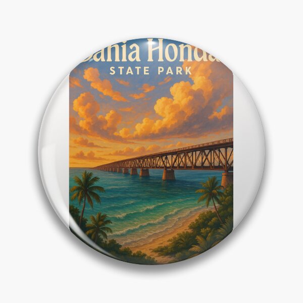Item preview, Bahia Honda State Park Ocean Bridge View Florida Keys designed and sold by Places On Earth.