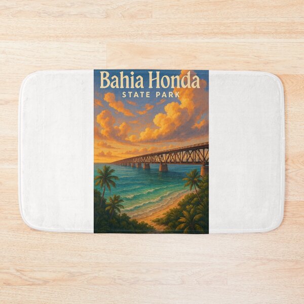 Item preview, Bahia Honda State Park Ocean Bridge View Florida Keys designed and sold by Places On Earth.