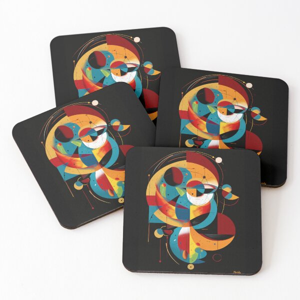 Item preview, Cosmic Evolution – Abstract Geometry in Motion designed and sold by Moisky Art.