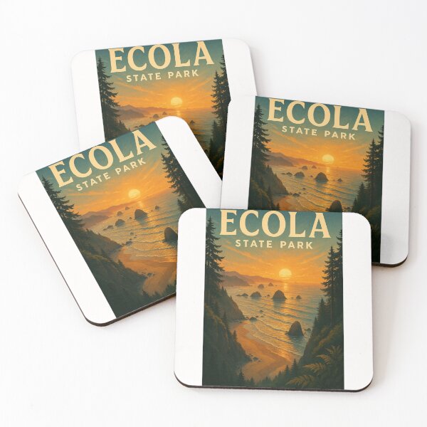 Item preview, Ecola State Park Sunset Oregon Coast View designed and sold by Places On Earth.
