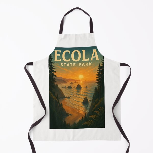 Item preview, Ecola State Park Sunset Oregon Coast View designed and sold by Places On Earth.
