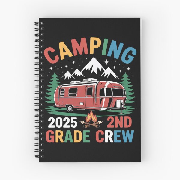 Item preview, Camping 2025 2nd Grade Crew Back To School Teachers Students designed and sold by CraftyCuttable.