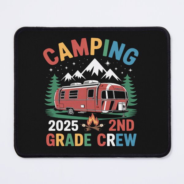 Item preview, Camping 2025 2nd Grade Crew Back To School Teachers Students designed and sold by CraftyCuttable.