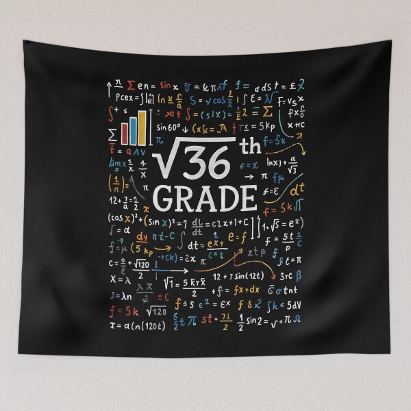 Item preview, Square Root Of 36 Back To School 6th Sixth Grade Math designed and sold by Formatage.
