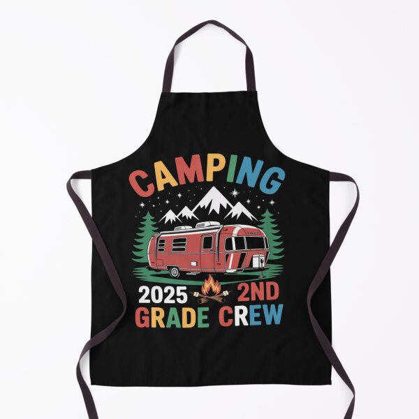Item preview, Camping 2025 2nd Grade Crew Back To School Teachers Students designed and sold by CraftyCuttable.