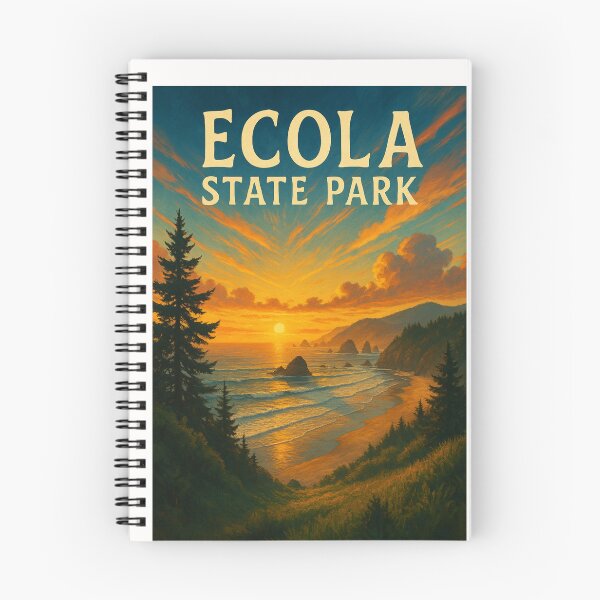 Item preview, Ecola State Park Sunset Cannon Beach View Oregon Coast designed and sold by Places On Earth.