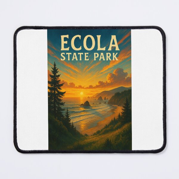 Item preview, Ecola State Park Sunset Cannon Beach View Oregon Coast designed and sold by Places On Earth.