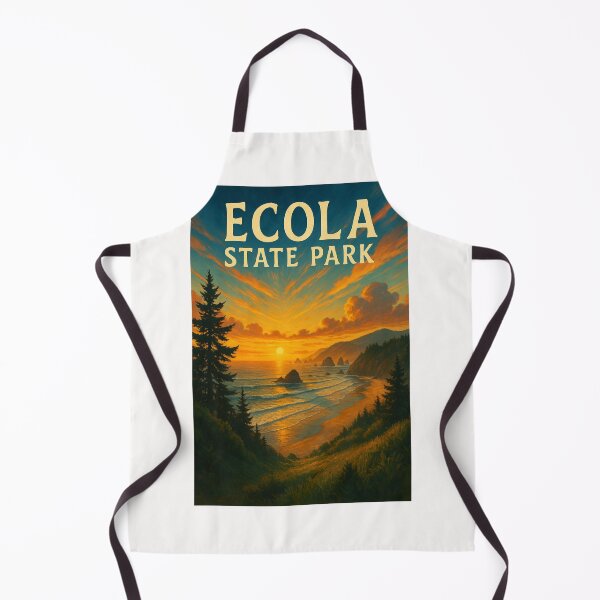 Item preview, Ecola State Park Sunset Cannon Beach View Oregon Coast designed and sold by Places On Earth.