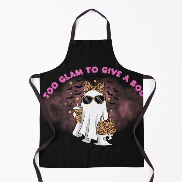 Item preview, Too Glam to Give a Boo – Stylish Pink Ghost Halloween Shirt designed and sold by AgataUrbanska.