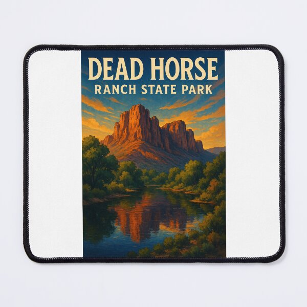 Item preview, Dead Horse Ranch State Park Red Rock Reflection Cottonwood Arizona designed and sold by Places On Earth.