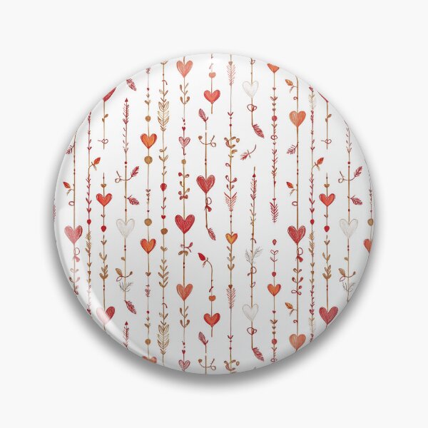 Item preview, Heartvine Floral Stripes designed and sold by AuroraPublishing.