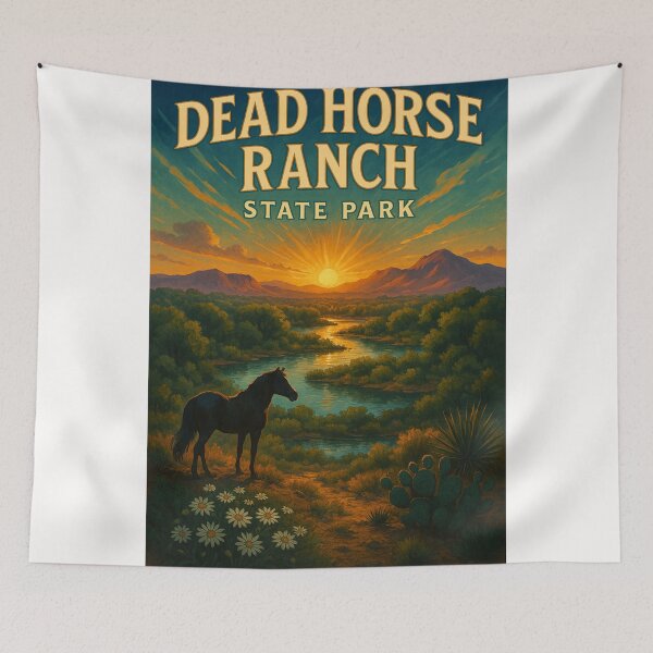 Item preview, Dead Horse Ranch State Park Sunrise Verde Valley Arizona designed and sold by Places On Earth.