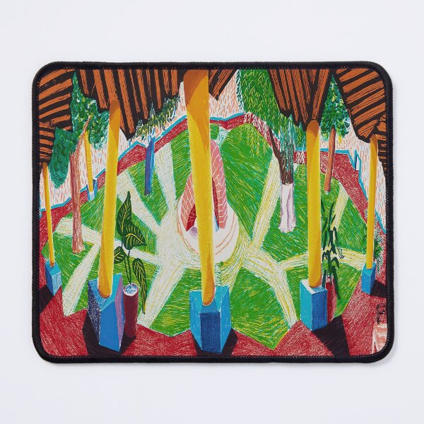 Item preview, Hotel Acatlán Two Weeks Later By David Hockney designed and sold by ALIONAMER.