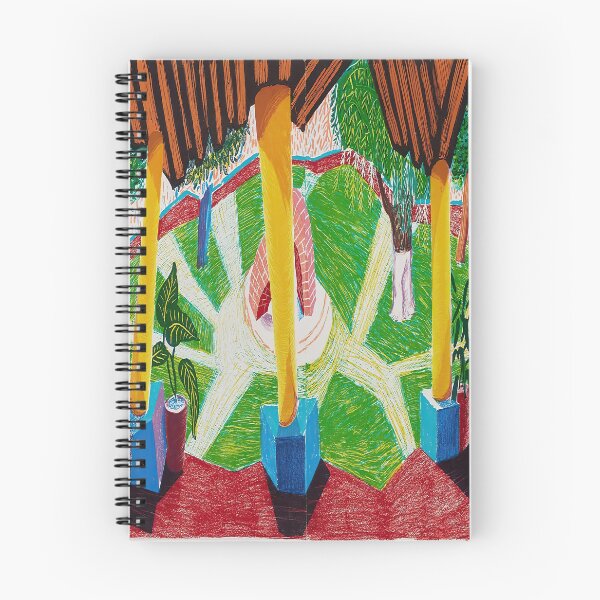 Item preview, Hotel Acatlán Two Weeks Later By David Hockney designed and sold by ALIONAMER.