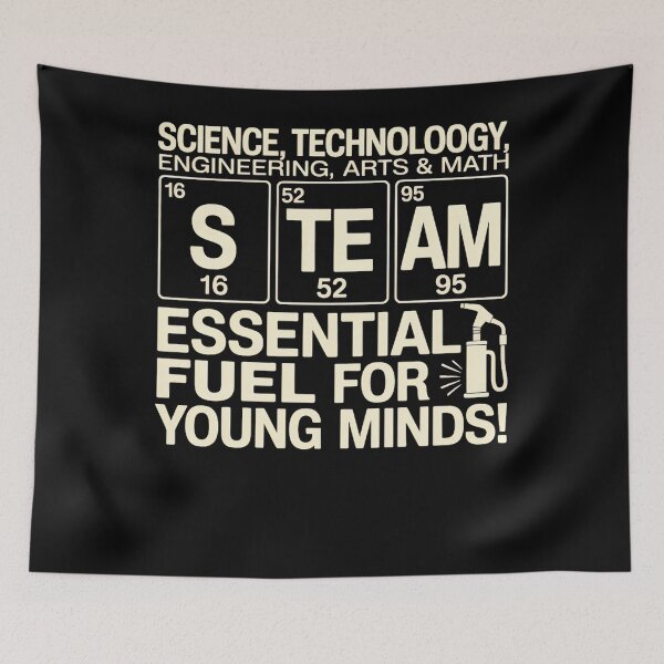 Item preview, Steam Essential Fuel Funny Science Steam Teacher Graphic designed and sold by Formatage.