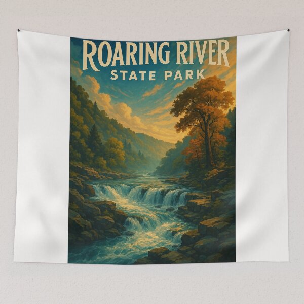 Item preview, Roaring River State Park Cascading Waters Missouri Ozarks designed and sold by Places On Earth.
