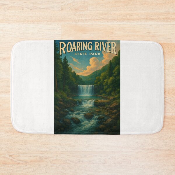 Item preview, Roaring River State Park Waterfall Pool Barry County Missouri designed and sold by Places On Earth.