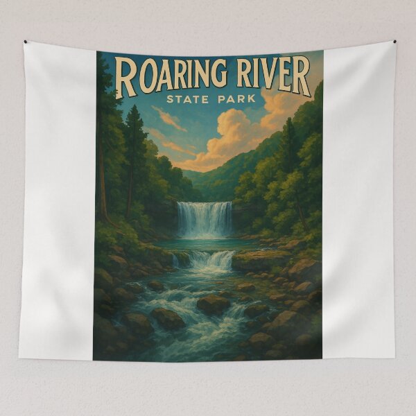 Item preview, Roaring River State Park Waterfall Pool Barry County Missouri designed and sold by Places On Earth.