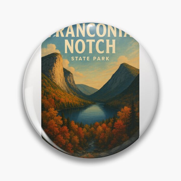 Item preview, Franconia Notch State Park Autumn White Mountains New Hampshire designed and sold by Places On Earth.