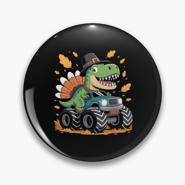 Item preview, Thanksgiving Outfit For Boys Autumn Truck T Rex designed and sold by BiellaSar.