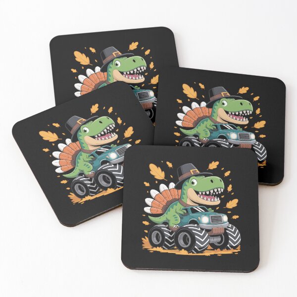 Item preview, Thanksgiving Outfit For Boys Autumn Truck T Rex designed and sold by BiellaSar.