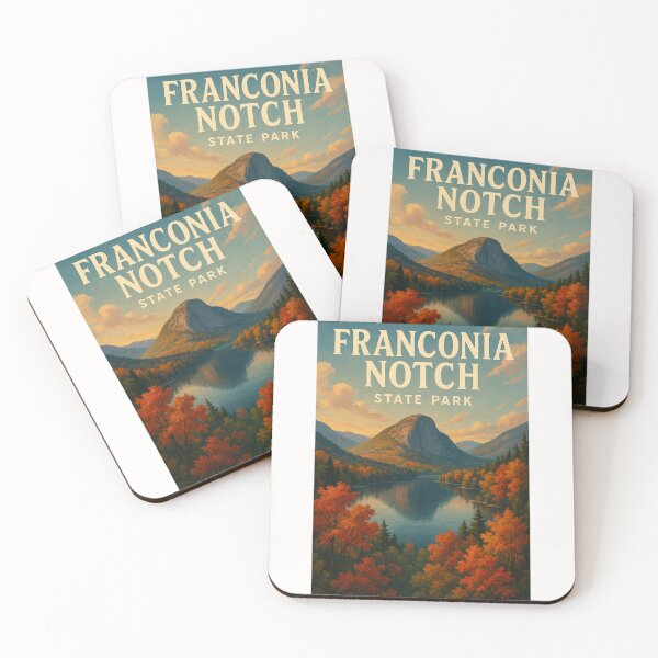 Item preview, Franconia Notch State Park Autumn Reflection White Mountains designed and sold by Places On Earth.