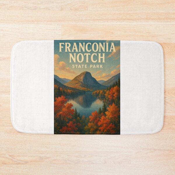 Item preview, Franconia Notch State Park Autumn Reflection White Mountains designed and sold by Places On Earth.