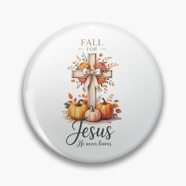 Item preview, Fall for Jesus He Never Leaves Pumpkin Floral designed and sold by VENOM0RIOT.