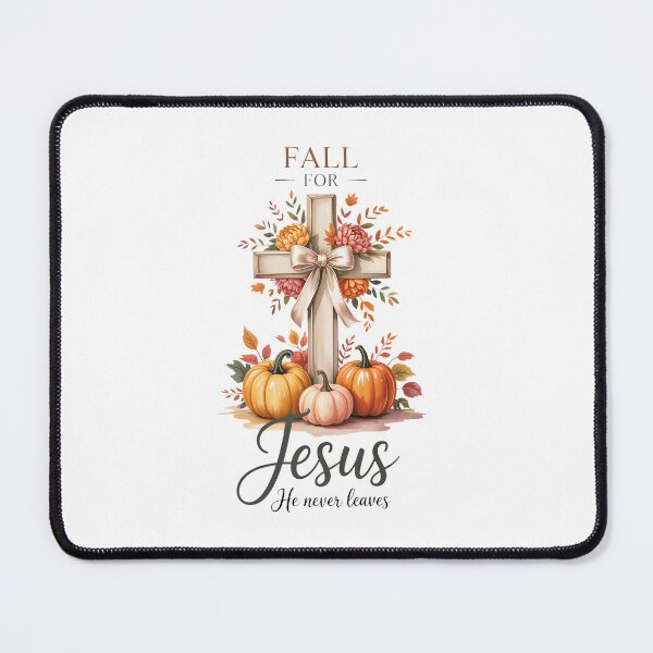 Item preview, Fall for Jesus He Never Leaves Pumpkin Floral designed and sold by VENOM0RIOT.
