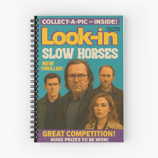Item preview, La-la-la-la-la Look In: Slow Horses designed and sold by halibutgoatramb.