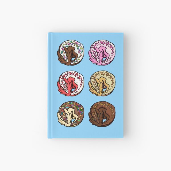 Donut Dragon Hardcover Journal