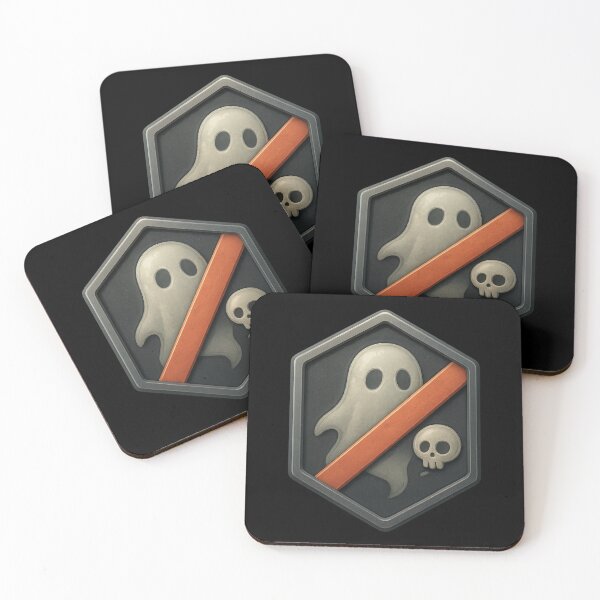 Item preview, No Haunting Allowed - Ghost-Free Zone Badge designed and sold by I AM BRO.